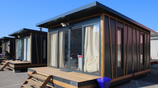 Villeurbanne : des "Tiny house" pour des mères isolées