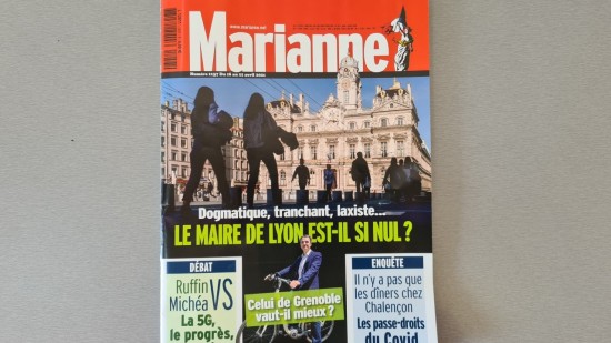 Le maire de Lyon est-il si nul ? La Une choc de Marianne 