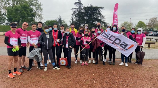 Avec Courir pour Elles, l&rsquo;ISCPA Lyon fait sortir ses &eacute;tudiants et les implique dans l&rsquo;associatif