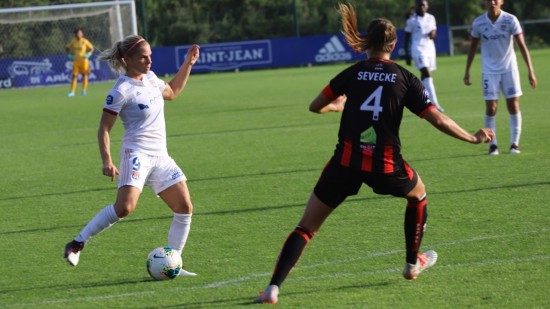 D1 Arkema : victoire facile pour l’OL féminin face à Issy (0-4)