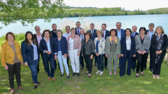 Départementales dans le Rhône : le président sortant Christophe Guilloteau présente sa liste