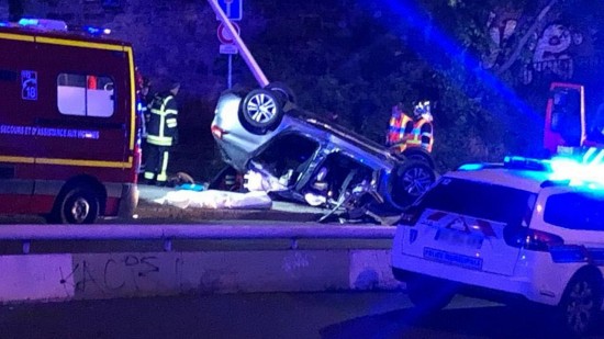 Lyon : décapité lors d’un violent accident de voiture montée de Choulans