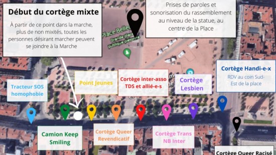 Lyon : les cortèges très communautaristes de la Marche des fiertés