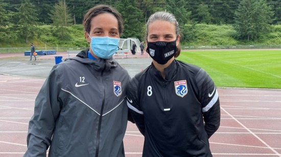 OL féminin : Sarah Bouhaddi et Dzsenifer Marozsán ont effectué leur premier entraînement aux Etats-Unis
