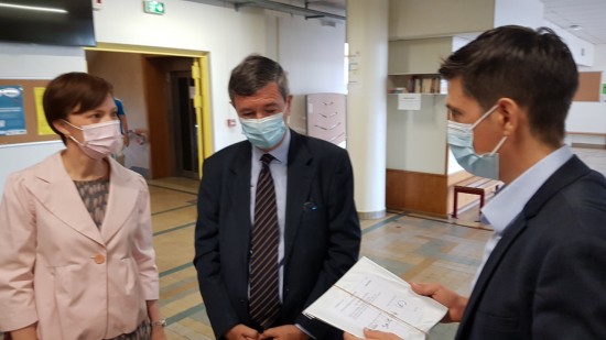 Lyon : le recteur en visite à Juliette Récamier pour le bac 2021