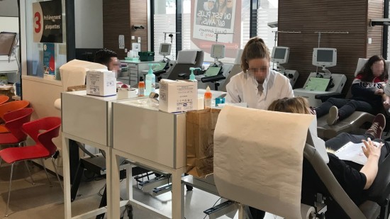 Lyon : le personnel de l'établissement français du sang appelé à faire grève