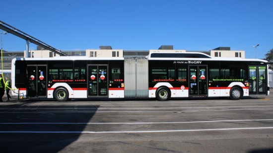 Les premiers bus au BioGNV déployés lundi dans la Métropole de Lyon