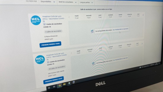 Vaccin : la prise de rendez-vous sur Doctolib dans le Rhône augmente de plus de 850% depuis l'allocution de Macron