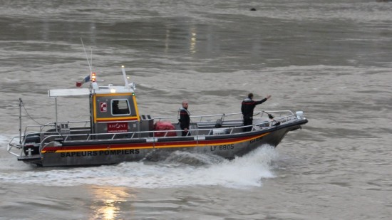 Lyon : de nombreux pompiers mobilisés après la chute d’une personne dans la Saône