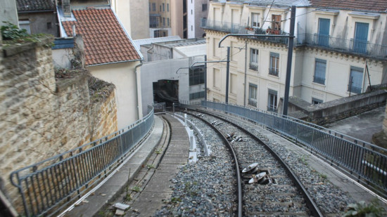 Le funiculaire Saint-Just à l’arrêt en raison de travaux d’entretien