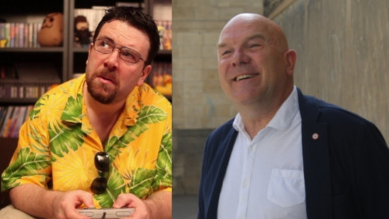 ZEvent 2021 : le Joueur Du Grenier fait la paix avec le fondateur d'Infogrames et député Bruno Bonnell ZEvent 2021 : le Joueur Du Grenier fait la paix avec le fondateur d'Infogrames et député Bruno Bonnell