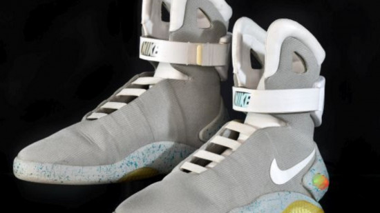 Les baskets de Marty Mc Fly (Retour vers le futur) vendues aux enchères à Lyon