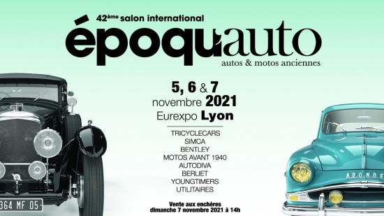 Top départ pour Epoqu'auto à Eurexpo Lyon
