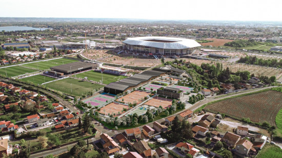 OL Vallée : début des travaux pour la All In Tennis Academy de Jo-Wilfried Tsonga, livraison prévue mi-2023