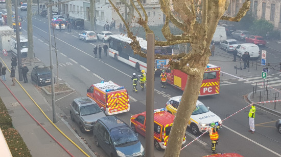 Violent incendie dans une villa du 6e arrondissement de Lyon