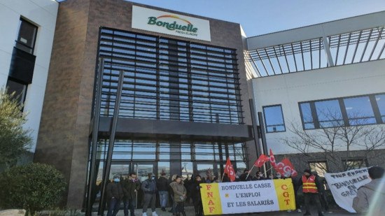 Près de Lyon : le “ras le bol de la misère” des salariés de l’usine Bonduelle Frais