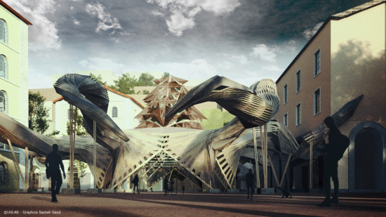 Lyon : apparition d’un Kraken sur l’esplanade des Subsistances