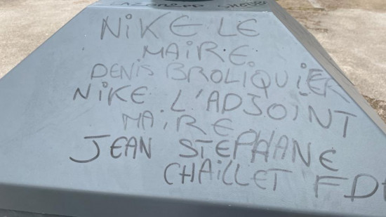 Lyon : des élus de nouveau insultés dans des tags !
