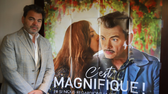 Après avoir filmé la capitale des Gaules "avec un regard amoureux", Clovis Cornillac est à Lyon pour présenter "C'est magnifique !"