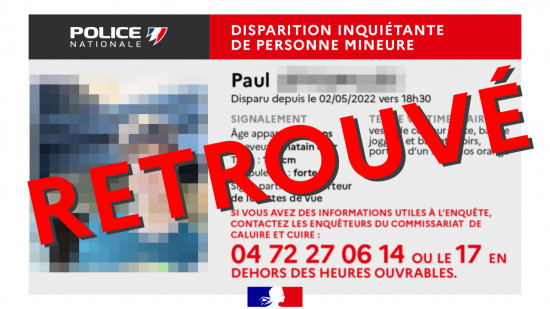 Lyon : un appel à témoins lancé pour retrouver un adolescent souffrant d'une maladie génétique