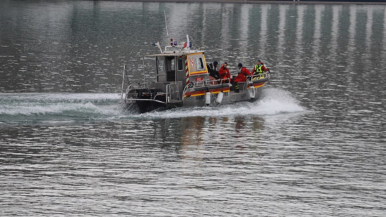 Lyon : une femme tombée dans la Saône sauvée par les pompiers