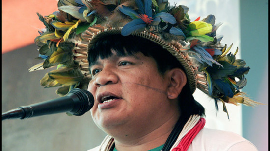 Lyon : un chef autochtone en visite dans la ville Lyon : un chef autochtone en visite dans la ville