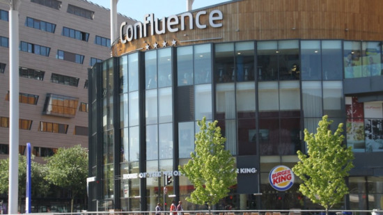 Condition d’élevage de poulets : L214 distribue des "Burger Mystère" devant le Burger King de Lyon Confluence