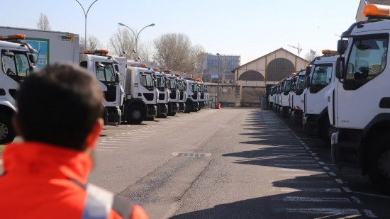 Des éboueurs de la Métropole de Lyon en grève pour réclamer de meilleurs salaires