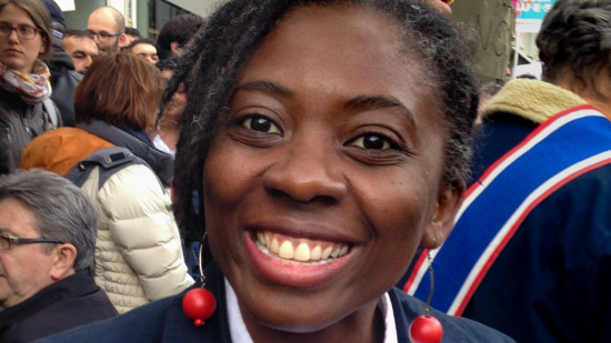 Législatives 2022 : Danièle Obono (LFI) à Vaulx-en-Velin pour soutenir Abdelkader Lahmar (NUPES)