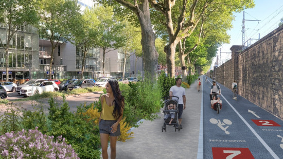 Trois parcs reliés, 200 places de stationnement supprimées, tunnel Vivier-Merle en cohabitation : la Voie lyonnaise n°2 se dévoile