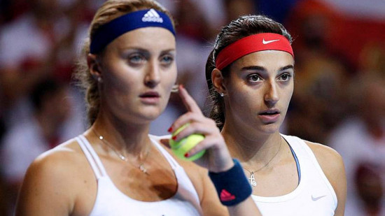 La paire Garcia-Mladenovic qualifiée pour les demi-finales du double de Roland-Garros