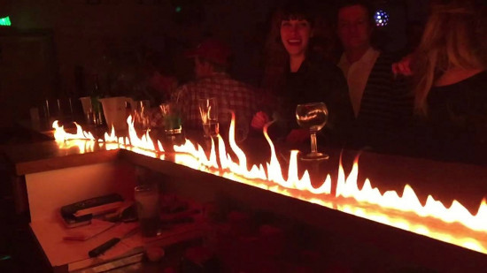 La mise à feu du bar vire au drame, deux personnes grièvement brûlées héliportées à Lyon