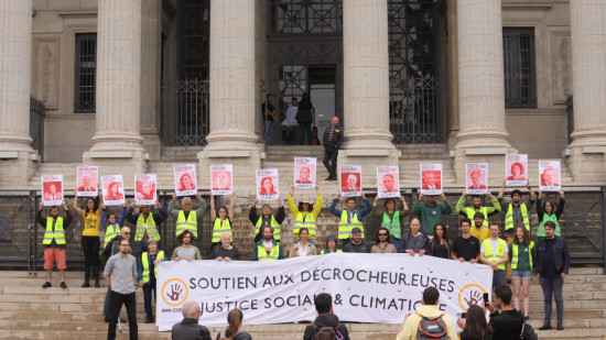 Lyon : Alternatiba fait le procès des députés sortants du Rhône, 500 euros d'amende à nouveau requis contre Charles de Lacombe