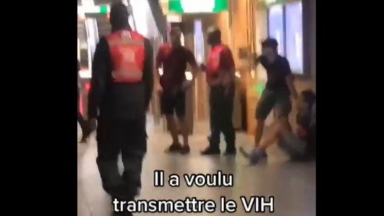 Interpellation dans le métro à la Guillotière à Lyon : non, l'homme n'était pas armé d'une seringue infectée par le VIH Interpellation dans le métro à la Guillotière à Lyon : non, l'homme n'était pas armé d'une seringue infectée par le VIH
