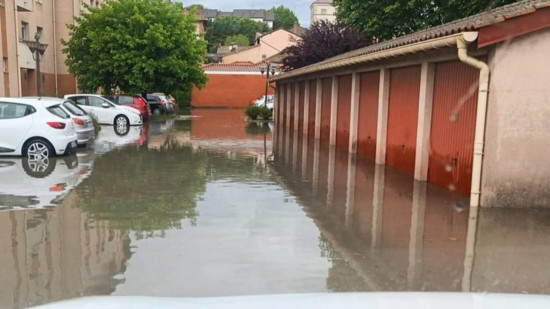 Le sud-est de Lyon fortement touché par les intempéries