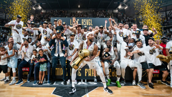 Basket : au bout du suspens, l'ASVEL remporte son 21e titre de champion de France