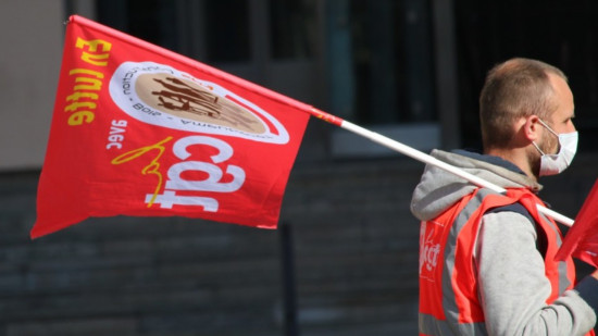 Lyon : la CGT des cheminots appelle à manifester contre la libération européenne