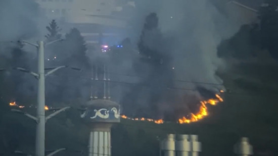 Saint-Fons : un feu ravage un hectare de végétation
