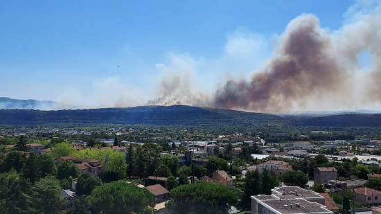 Dans la région : sept départs de feu en Ardèche, un suspect interpellé