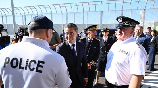 Inauguration du CRA de Lyon : Gérald Darmanin annonce une capacité doublée de rétention administrative en 2023