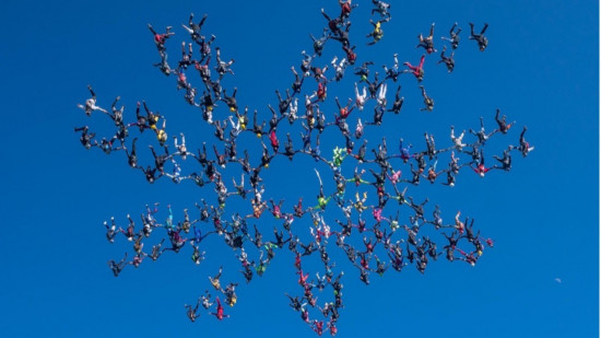 Record du monde de chute libre : un couple de Lyonnais en lice à Chicago