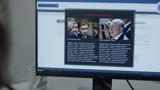 Une photo de Gérard Collomb dans une série israélienne pour représenter un avocat russe Une photo de Gérard Collomb dans une série israélienne pour représenter un avocat russe