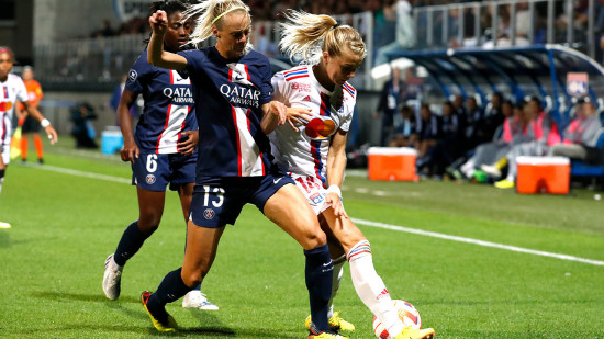 L’OL féminin remporte le Trophée des Championnes face au PSG (1-0)