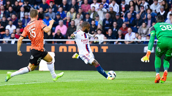 Lorient-OL : Lyon chute pour la première fois de la saison (3-1)