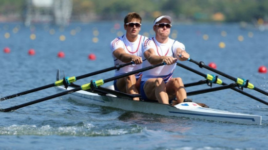 Les lyonnais Hugo Boucheron et Matthieu Androdias remportent les Mondiaux d’aviron