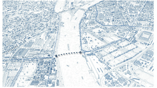 Bientôt une passerelle entre Oullins et Gerland ? Une réunion de concertation ce mercredi