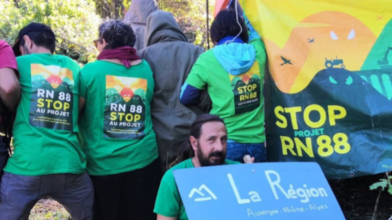 Action contre un chantier en Haute-Loire : un élu écologiste de la Région en garde à vue Action contre un chantier en Haute-Loire : un élu écologiste de la Région en garde à vue