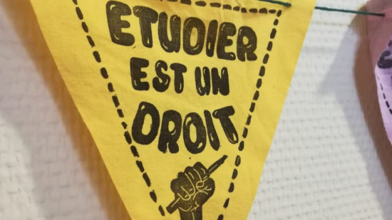 Occupation des sans-facs à Lyon 2 : "on continuera jusqu'à ce que nous obtenions des solutions satisfaisantes !"