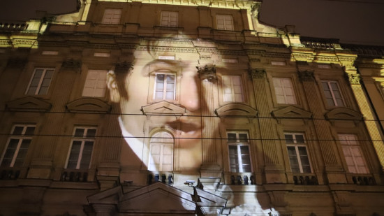 Le Grand Mix du musée des Beaux-Arts aux Terreaux sacré meilleure illumination de la Fête des Lumières 2022