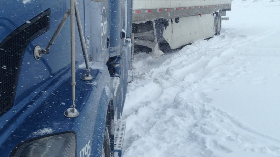 Neige : les poids lourds de 7,5 tonnes interdits sur l’A89